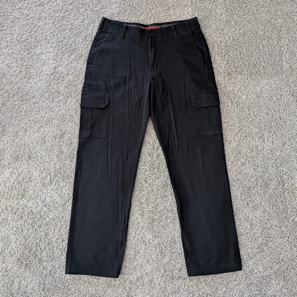 Men's black Dickies Cargo Pants work pants